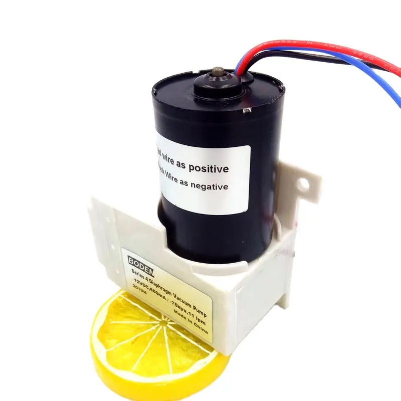 Bomba de CC de pistón sin escobillas, bomba de vacío de aire silenciosa en miniatura de diafragma, 12v, con Pwm, precio eléctrico POM, OEM, alternante, EPDM