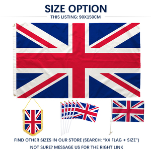 United Kingdom Flag 3x5ft Polyester Single Side Printing British Britain <strong>Union</strong> <strong>Jack</strong> Wholesale 3x5 90x150cm UK Flag - Product Image 4