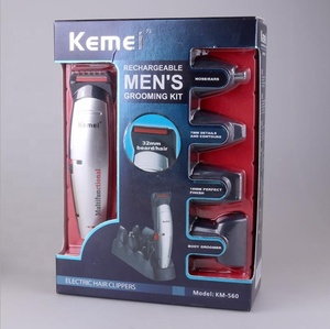 KM 560 <span class=keywords><strong>Kemei</strong></span> Tondeuse à cheveux multifonction <span class=keywords><strong>5</strong></span> en <span class=keywords><strong>1</strong></span> de haute qualité pour homme, tondeuse à cheveux électrique rechargeable <span class=keywords><strong>Kemei</strong></span> - Product Image 6