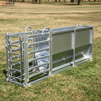 Système modulaire de manutention des moutons pour le pesage et l'inspection