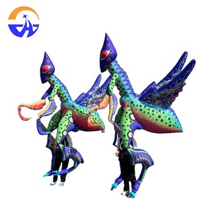 Khổng lồ đi bộ Inflatable Bọ Ngựa con rối côn trùng cho lễ hội diễu hành nhân vật hoạt hình sản phẩm - Product Image 6