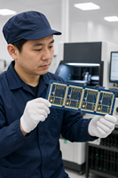 Circuit imprimé Rogers double face personnalisé 5880, épaisseur 1,575 mm, haute fréquence RF/Micro-ondes, finition de surface ENIG, fabrication OEM/ODM