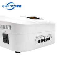 Regulador de Voltaje CA de 5000VA, Estabilizador Automático Monofásico de 220V, Pantalla LED, Protección de Energía SVC de Cobre para el Hogar