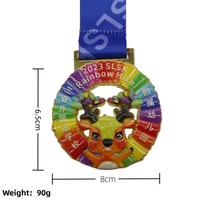 Médaille de designer Wsnbwye, vente en gros à prix abordable, avec boîte en velours, médaille de sublimation pour fans d'anime, médaille rotative pour souvenir, médaille de football personnalisée