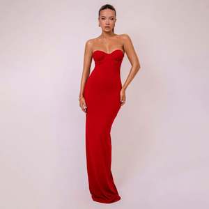 SHENGFU Rote Kleider Frauen Party Abend Elegante Ballkleider Rote Cocktail kleider Party kleider - Product Image 2