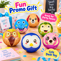 Balle anti-stress en mousse PU entièrement sérigraphiée – Jouet promotionnel doux à motif animal, sûr, pour cadeaux de salon professionnel et cadeaux de bienvenue