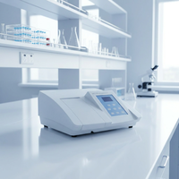 Spectrophotomètre UV-Vis de laboratoire BRT-1100UV, courbes standard, connexion USB, logiciel PC, sortie par port parallèle pour imprimante