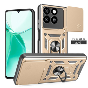 Funda para ZTE Blade A35E/A56/Nubia Z70Ultra/A71/Axon 60 Lite/V70 <span class=keywords><strong>Max</strong></span>, con Ventana Deslizante, Protección Completa, Antigolpes, Magnética - Product Image 4