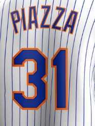 Người Đàn Ông Người Đàn Ông Tùy Chỉnh Cổ Điển Jersey Bán Buôn Chất Lượng Tốt Nhất New York Khâu Bóng Chày Jerseys 18 Dâu Tây 31 Quảng trường 17 Hernandez - Product Image 4