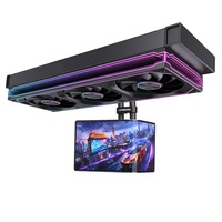 Refroidisseur liquide tout-en-un pour PC de bureau de jeu, écran incurvé 2K de 6,67 pouces, 360 mm, ARGB PWM, OEM
