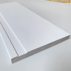 Customizable Grooved Radiata Pine Wood Baseboard Trim for Hotel Walls and <b>Ceilings</b>-Durable Eco-Friendly - Product Image 3