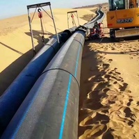 Tuyau d'alimentation en eau PE moulé sur mesure pour irrigation agricole de drainage 1100mm