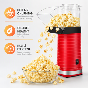 Machine à <span class=keywords><strong>Popcorn</strong></span> Électrique Mini Personnalisée 1200W à Air Chaud avec Commande par Interrupteur, en Plastique, pour Usage Domestique - Product Image 5