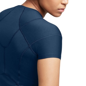 T-shirt de sport thermique à manches courtes pour femme PIHA SPORTS, à séchage rapide, compression, couche de base, polyester/coton - Product Image 3