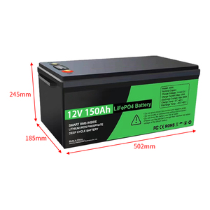 Paquete de Baterías de Iones de Litio de 12V 150Ah para Almacenamiento de Energía Solar 200Ah 230Ah 280Ah 300Ah 24V 36V 48V BMS Carritos de Golf Montacargas - Product Image 2