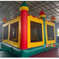 Prix de gros Grand château gonflable Bouncer Mega Blow up Château gonflable Grand château gonflable avec toit Excalibur Castle Moon Jump