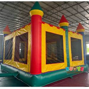 Precio al por mayor Gorila inflable grande <span class=keywords><strong>Mega</strong></span> Blow up Castle Castillo hinchable grande con techo Excalibur Castle Moon <span class=keywords><strong>Jump</strong></span> - Product Image 5