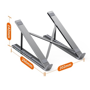 Hub USB-C WFYEAR a 8 Porte in Lega di Alluminio Regolabile per 4K30Hz PD 100W con Supporto <span class=keywords><strong>SD</strong></span>/TF, Docking Station Multifunzione 8-in-1 per Laptop - Product Image 4