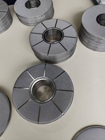 Disque filtrant perforé en feutre de fibres personnalisé de haute qualité pour la filtration des mélanges polymères, certifié ISO9001