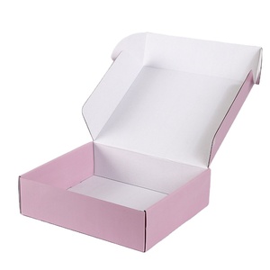 Printing Packaging Black Corrugated Kraft Cardboard Mailer Shipping Boxes Carton Box Custom Logo Gift Apparel Paper Recyclable