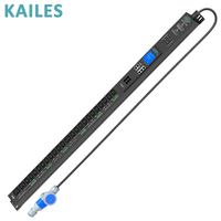 KAILES(KLS) Smart MD Series Premium Server PDU |   Point de contrôle réseau double WiFi 24 prises 32A 200-240VAC Alimentation intelligente