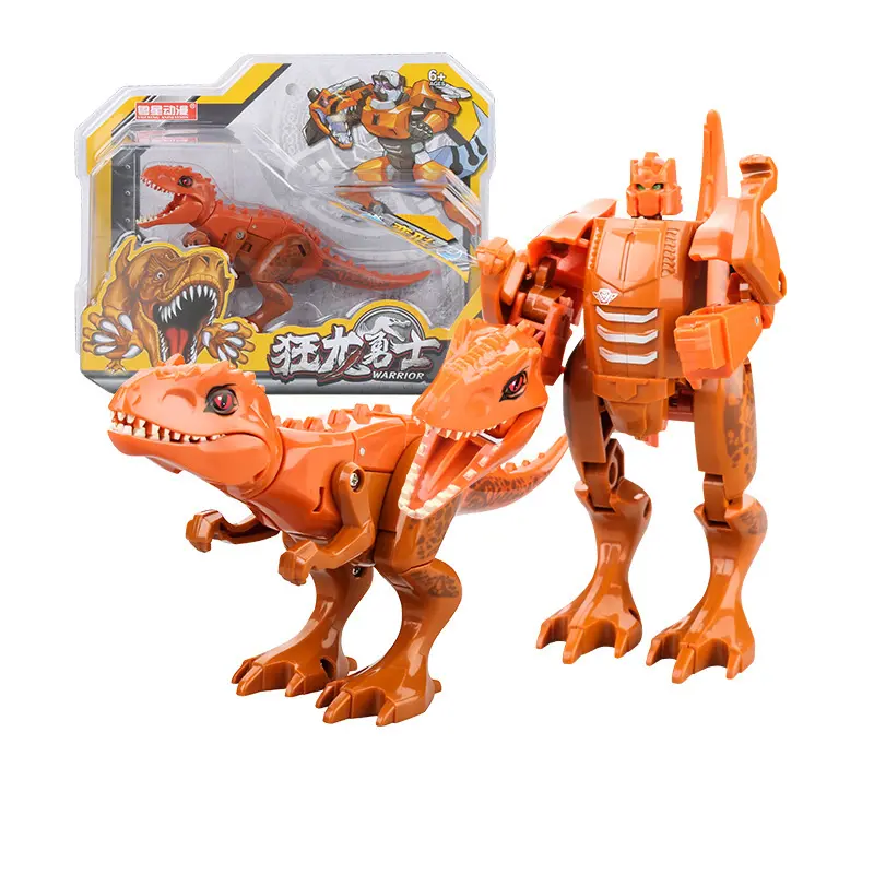 1Pc Mini Deformation Dinosaurier Spielzeug Kinder Bildungs baustein Bewegliche Verbindung Roboter Transformation Dinosaurier Modell Spielzeug