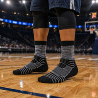 Chaussettes de course à soutien plantaire ciblé, chaussettes de sport compressives, chaussettes de performance pour la course à pied, pour soulager la fasciite plantaire