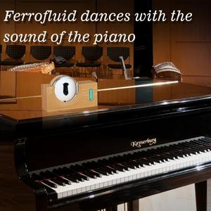 Ferrofluide Dansant à Rythme Musical, Enceinte Ferrofluide, Partenaire Musical, Lampe d'Affichage Ferrofluide, Jouet Liquide Magnétique, Cadeaux de Bureau pour Enceintes - Product Image 5