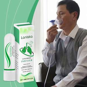 Laniska minyak esensial hidung, krim Mint penyegar hidung dingin Herbal paru <span class=keywords><strong>Inhaler</strong></span> Label pribadi <span class=keywords><strong>Inhaler</strong></span> hidung Herbal - Product Image 6