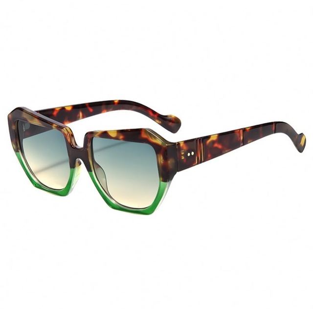 2025 New Arrival Women Oversized Sunglasses Colorful Big Frame Irregular Shades Sun Glasses