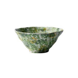Set di Tazze da Caffè in Ceramica Verde Marmorizzata con Piattino dal Bordo Ondulato per Cerimonia del Tè Minimalista e Uso in Caffetterie Moderne - Product Image 6