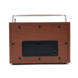 Rechargeable <span class=keywords><strong>pas</strong></span> <span class=keywords><strong>cher</strong></span> simple en bois MDF portable Vintage antique <span class=keywords><strong>Radio</strong></span> avec adaptateur multinational & <span class=keywords><strong>wifi</strong></span> - Product Image 6