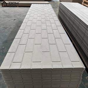 Panneau de façade en fibre-ciment à finition <span class=keywords><strong>brique</strong></span>, ignifuge, poli, contemporain, pour l'architecture de bâtiments commerciaux, revêtement <span class=keywords><strong>extérieur</strong></span> - Product Image 6