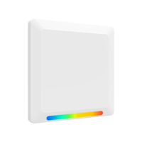 Lecteur de contrôle d'accès RFID UHF longue portée CHAFON CF6D1R15m, matériau ABS, affichage LED coloré, gestion intelligente du stationnement, lecteur UHF
