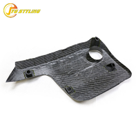 Couvre-moteur en fibre de carbone sèche M3 M4 pour BMW M3 F80 M4 F82 F83 F87 M2C, garniture intérieure du capot avant en carbone véritable, 2014-2020