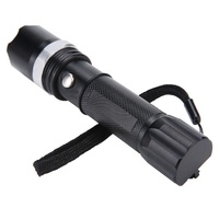 Lampe torche LED rechargeable QXMOVING, lumière rouge d'urgence étanche, lumière de circulation, sécurité automobile, lampe torche tactique puissante, charge USB