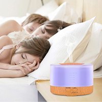 Diffuseur d'arôme de haut-parleur de lumière de dent bleue vente en gros, humidificateur de maison, diffuseur d'arôme, diffuseur d'huile d'arôme essentielle pour le voyage de 500ml