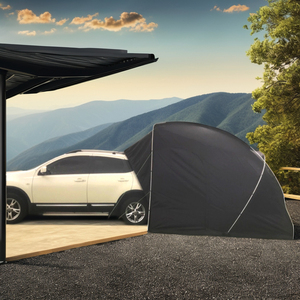 Toldo de Aluminio para Automóvil Wind Valley, Toldo Portátil Semiautomático Resistente al Viento, Toldo de Lona para Exteriores, Protección Solar para Automóvil, Uso en <span class=keywords><strong>Garaje</strong></span> - Product Image 2