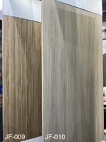 Panneau de meuble de cuisine moderne en MDF/Contreplaqué/Panneau de particules 18mm HMR, mélaminé UV haute brillance, certifié E1, pour la fabrication de meubles