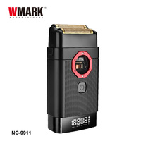 WMARK-Rasoir de barbier électrique NG-9911 pour homme, à grande vitesse, 9000 tr/min, à moteur vectoriel, avec triple