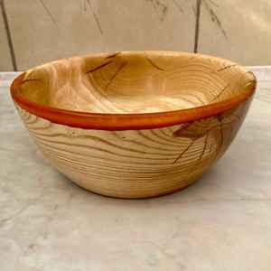 Bol en bois de résine, vaisselle décorative et fonctionnelle, parfait pour les collations, les fruits ou l'affichage à domicile - Product Image 1