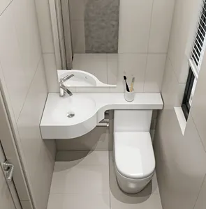 Otel yapay akrilik lavabo siyah seramik lavabo tezgah üstü lavabo lavabo