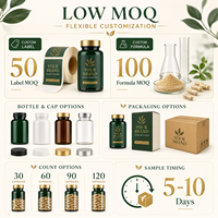 Fruit & groentecapsules Non-GMO Vegan Voedingssupplement Immuunondersteuning Antioxidanten Spijsverteringsgezondheid Groothandel Private Label