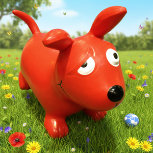 Jianda SA-14 Giocattolo Gonfiabile per Cani a Forma di Animale in PVC - Product Image 1