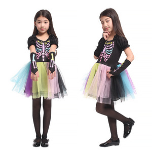 Disfraz de Esqueleto de Halloween para Niñas Starlight, Conjunto de Falda Tutú, Disfraz de Cosplay - Product Image 5