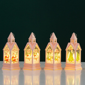 Christmas Decor Battery Powered LED Lantern <b>Light</b> Tree <b>Ornaments</b> Xmas Gifts Merry Christmas Home Decor - Product Image 3