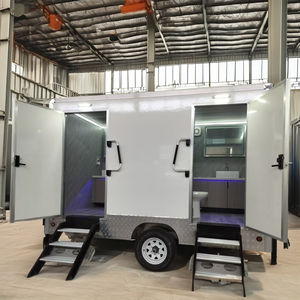 2024 baño móvil de lujo remolque energía <span class=keywords><strong>Solar</strong></span> inodoro portátil para baño al aire libre dormitorio uso Exterior hecho Panel sándwich - Product Image 5
