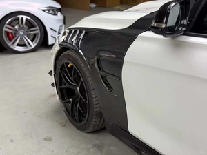 รูปแบบช่องระบายอากาศคุณภาพสูง M4 F82คาร์บอนไฟเบอร์ใช้สำหรับ F82 BMW M4ยังไม่มีคำวิจารณ์ - Product Image 5