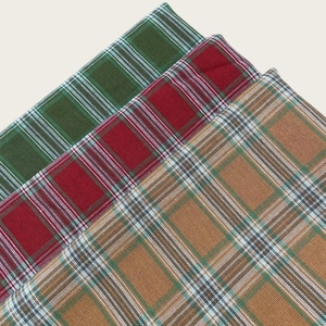 Rouleau de tissu à carreaux teint en fil 100 % coton Mill Direct 21S, disponible en 3 coloris, idéal pour chemises, robes et vêtements de nuit d'été - Product Image 1