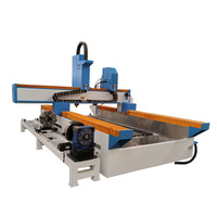 ATC 3d pierre bois 4 axes gravure sur pierre cnc routeur 1325 2030 marbre granit scie gravure graveur machine à découper pour pierre